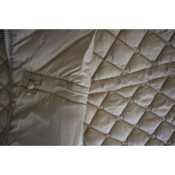 Athleta Women's Sz 2XS Gold/Neutral Whisper Featherless Puffer Parka - Picture 10 of 16